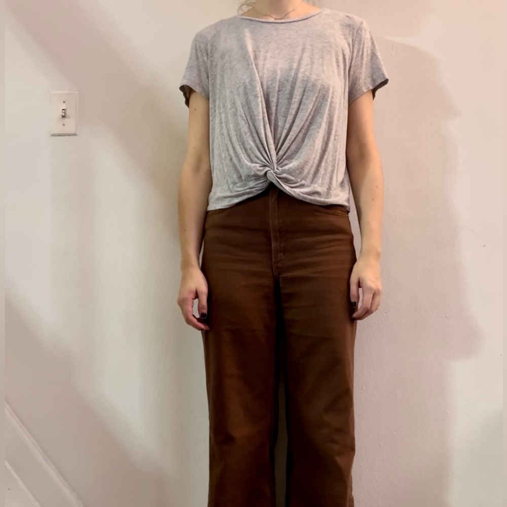 Aerie women’s size L “real soft” gray tee